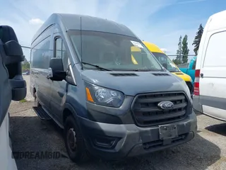 2020 Ford Transit Cargo with VIN 1FTBR3X85LKA28378, listed as a IAAI auction lot 42208608 with 82,322 mi miles and . Bid and sale history available at DreamBid. Image 1.