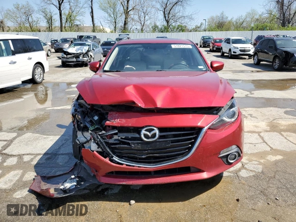 2015 Mazda 3 S Grand Touring with VIN JM1BM1M31F1268906, listed as a Copart auction lot 51821515 with 111,662 mi miles and Salvage title. Bid and sale history available at DreamBid. Image 5.