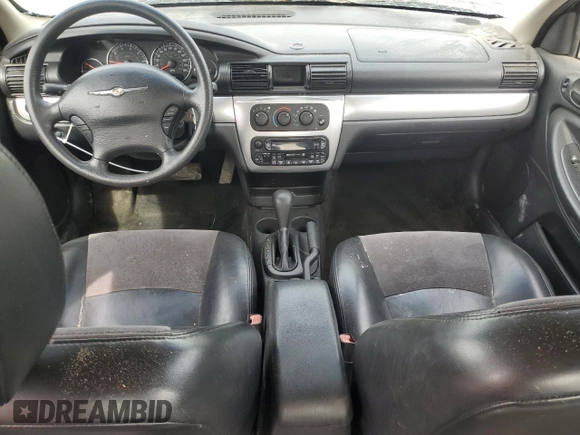 2005 Chrysler Sebring Touring with VIN 1C3EL56R45N666597, listed as a Copart auction lot 51669735 with 172,891 mi miles and Salvage title. Bid and sale history available at DreamBid. Image 8.