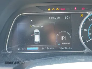 2020 Nissan LEAF SV with VIN 1N4AZ1CP4LC307981, listed as a IAAI auction lot 42068236 with 32,488 mi miles and . Bid and sale history available at DreamBid. Image 18.