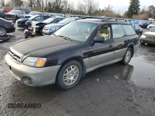 2001 Subaru Legacy Outback L.L. Bean with VIN 4S3BH806017671374, listed as a Copart auction lot 86381044 with 185,696 mi miles and Clean title. Bid and sale history available at DreamBid. Image 1.