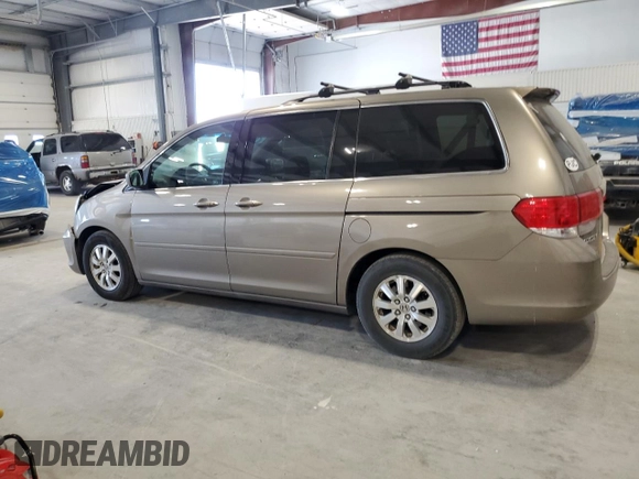 2009 Honda Odyssey EX с VIN 5FNRL38479B019599, выставлен на аукционе Copart как лот 56375175 с пробегом 241 526 миль миль и Списание • Salvage title. История ставок и продаж доступна на DreamBid. Изображение 2.