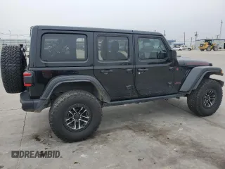 2024 Jeep Wrangler Rubicon X with VIN 1C4RJXFG1RW137055, listed as a Copart auction lot 43633625 with 7,686 mi miles and Clean title. Bid and sale history available at DreamBid. Image 3.