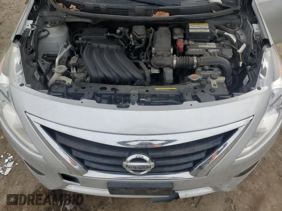 2015 Nissan Versa SV with VIN 3N1CN7AP2FL889434, listed as a Copart auction lot 42488385 with 225,950 mi miles and Salvage Title. Bid and sale history available at carsss.com. Image 11.