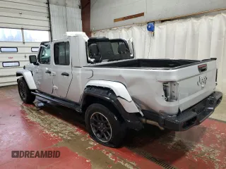 2023 Jeep Gladiator Overland with VIN 1C6HJTFG1PL528801, listed as a Copart auction lot 50968205 with 43,293 mi miles and Non repairable. Bid and sale history available at DreamBid. Image 2.