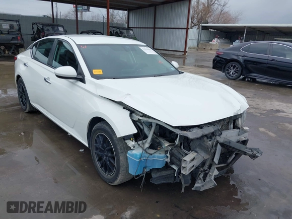 2020 Nissan Altima S with VIN 1N4BL4BVXLC139349, listed as a IAAI auction lot 41503655 with 110,058 mi miles and . Bid and sale history available at DreamBid. Image 1.