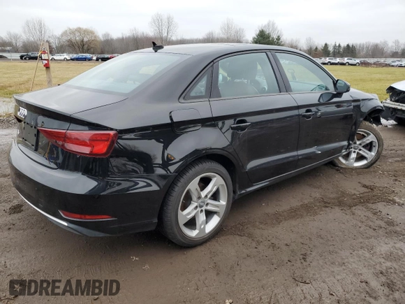2017 Audi A3 Sedan Premium with VIN WAUAUGFF5H1041806, listed as a Copart auction lot 81846793 with 125,038 mi miles. Bid and sale history available at carsss.com. Image 3.