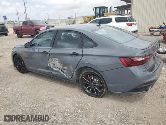 2024 Volkswagen Jetta GLI 40th Anniversary Edition with VIN 3VW9T7BU7RM047704, listed as a Copart auction lot 69902454 with 10,885 mi miles and Salvage title. Bid and sale history available at DreamBid. Image 2.