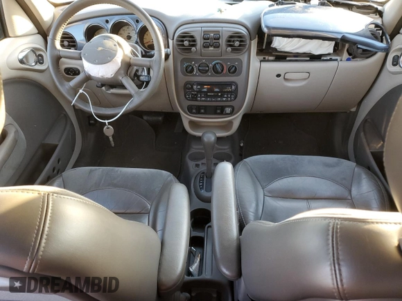 2002 Chrysler PT Cruiser Limited with VIN 3C8FY68B72T334753, listed as a Copart auction lot 78596014 with 77,954 mi miles and Salvage Title. Bid and sale history available at DreamBid. Image 8.