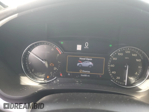 2019 Cadillac XT4 FWD Premium Luxury with VIN 1GYFZCR45KF197569, listed as a Copart auction lot 50892015 with 36,688 mi miles and Salvage Title. Bid and sale history available at carsss.com. Image 9.