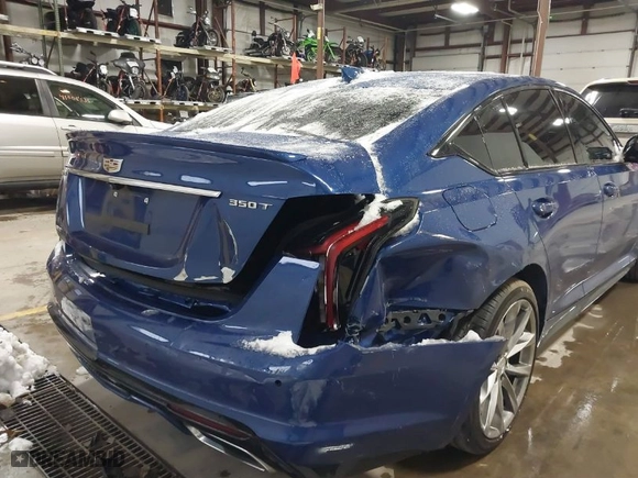 2020 Cadillac CT5 Sport with VIN 1G6DU5RK1L0118668, listed as a IAAI auction lot 40997647 with NaN miles. Bid and sale history available at carsss.com. Image 19.