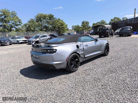 2024 Chevrolet Camaro 2SS with VIN 1G1FH3D75R0105375, listed as a Copart auction lot 72250154 with 3,367 mi miles and Salvage Title. Bid and sale history available at carsss.com. Image 4.