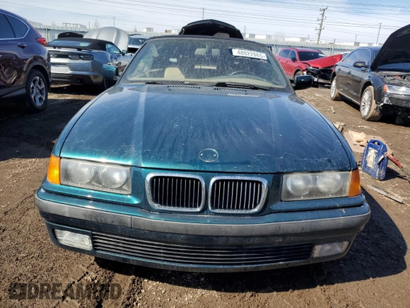 1997 BMW 3-Series 328IC with VIN WBABK8324VET99078, listed as a Copart auction lot 48022865 with 79,589 mi miles and Clean Title. Bid and sale history available at carsss.com. Image 5.