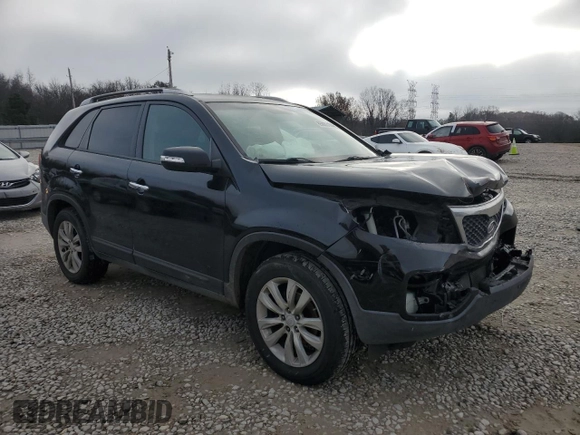 2011 Kia Sorento LX with VIN 5XYKT4A22BG054386, listed as a Copart auction lot 85005104 with 182,281 mi miles and Salvage Title. Bid and sale history available at carsss.com. Image 4.