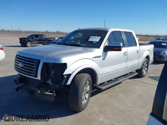 2011 Ford F-150 XL with VIN 1FTFW1CF0BKD75165, listed as a IAAI auction lot 41408133 with 127,213 mi miles. Bid and sale history available at carsss.com. Image 2.