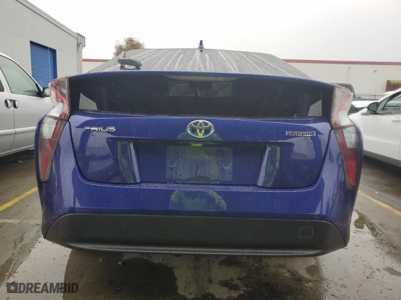 2016 Toyota Prius Two with VIN JTDKBRFU6G3525736, listed as a Copart auction lot 43402195 with 355,519 mi miles and Salvage Title. Bid and sale history available at carsss.com. Image 6.