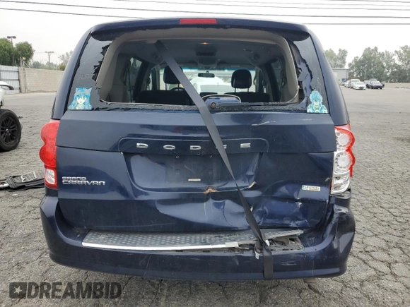 2015 Dodge Grand Caravan SE with VIN 2C4RDGBG0FR702106, listed as a Copart auction lot 54595205 with 209,319 mi miles and Salvage Title. Bid and sale history available at DreamBid. Image 6.