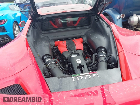 2022 Ferrari F8 с VIN ZFF92LLA3N0279959, выставлен на аукционе IAAI как лот 40522256 с пробегом Не указан миль и . История ставок и продаж доступна на DreamBid. Изображение 6.
