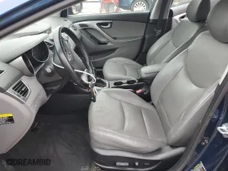 2015 Hyundai Elantra Limited with VIN KMHDH4AE4FU282295, listed as a Copart auction lot 46590195 with 95,388 mi miles and Salvage Title. Bid and sale history available at carsss.com. Image 7.