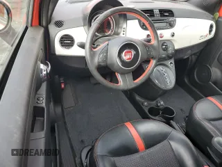 2015 FIAT 500e with VIN 3C3CFFGE1FT507277, listed as a Copart auction lot 51391845 with 88,760 mi miles and Salvage title. Bid and sale history available at DreamBid. Image 8.