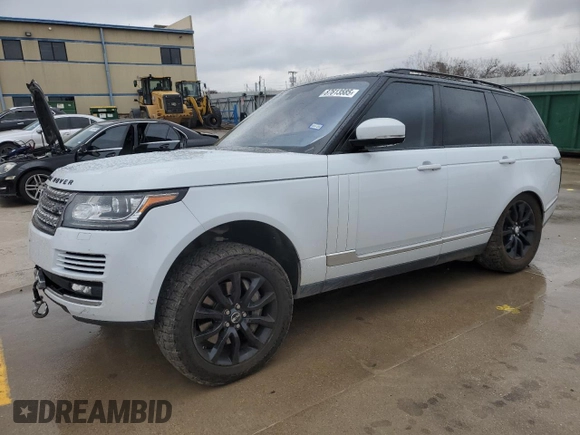 2016 Land Rover Range Rover Supercharged z VIN SALGS2EF2GA256171, wystawiony jako Copart lot #87613585 z przebiegiem 244 648 mil mil oraz Szkoda całkowita • Salvage title. Historia ofert i sprzedaży dostępna na DreamBid. Obrazek 1.