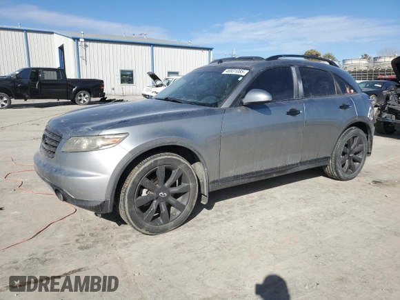 2007 Infiniti FX35 with VIN JNRAS08W47X208391, listed as a Copart auction lot 46931085 with 187,128 mi miles and Clean Title. Bid and sale history available at carsss.com. Image 1.