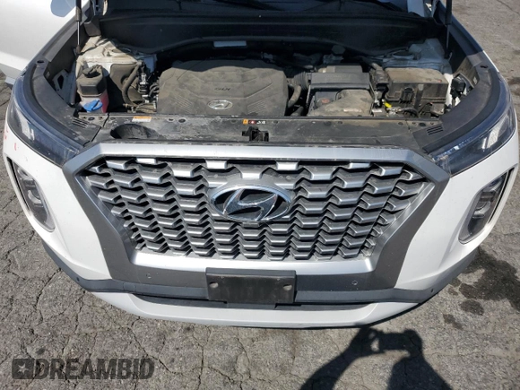 2021 Hyundai Palisade SEL z VIN KM8R44HE7MU222869, wystawiony jako Copart lot #58271175 z przebiegiem 84 943 mil mil oraz Szkoda całkowita • Salvage title. Historia ofert i sprzedaży dostępna na DreamBid. Obrazek 12.