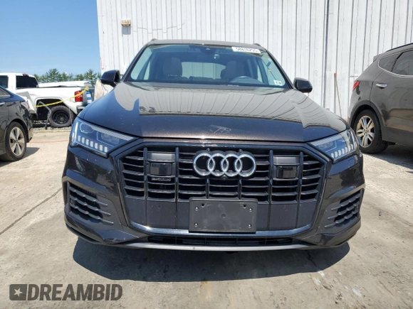 2023 Audi Q7 Premium Plus with VIN WA1LXBF71PD030355, listed as a Copart auction lot 58816255 with 39,353 mi miles and Salvage title. Bid and sale history available at DreamBid. Image 5.
