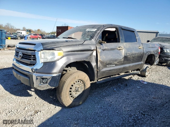 2015 Toyota Tundra 4WD Truck SR5 with VIN 5TFDW5F15FX427736, listed as a Copart auction lot 83688414 with 127,643 mi miles and Salvage Title. Bid and sale history available at carsss.com. Image 1.