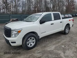 2021 Nissan Titan S with VIN 1N6AA1ECXMN503681, listed as a Copart auction lot 83552914 with 62,232 mi miles and Clean title. Bid and sale history available at DreamBid. Image 1.