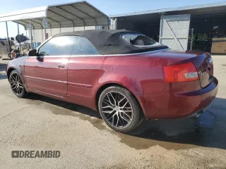 2005 Audi A4 1.8T with VIN WAUAC48H45K010925, listed as a Copart auction lot 42209355 with 124,129 mi miles and Salvage Title. Bid and sale history available at carsss.com. Image 2.