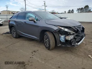 2022 Lexus RX with VIN 2T2HZMDA1NC331083, listed as a Copart auction lot 50925065 with 27,749 mi miles and Salvage Title. Bid and sale history available at carsss.com. Image 4.