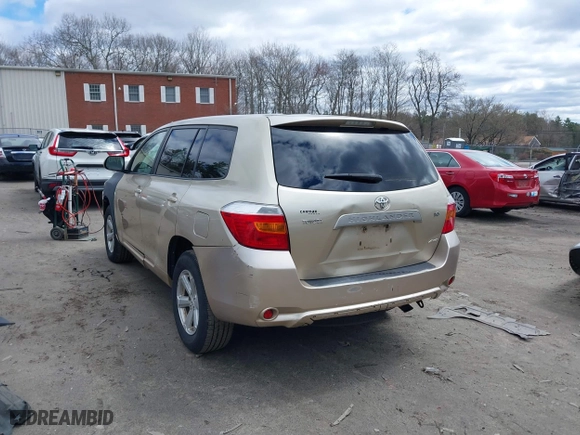 2008 Toyota Highlander with VIN JTEES41A082078238, listed as a IAAI auction lot 42057926 with 189,365 mi miles. Bid and sale history available at carsss.com. Image 6.