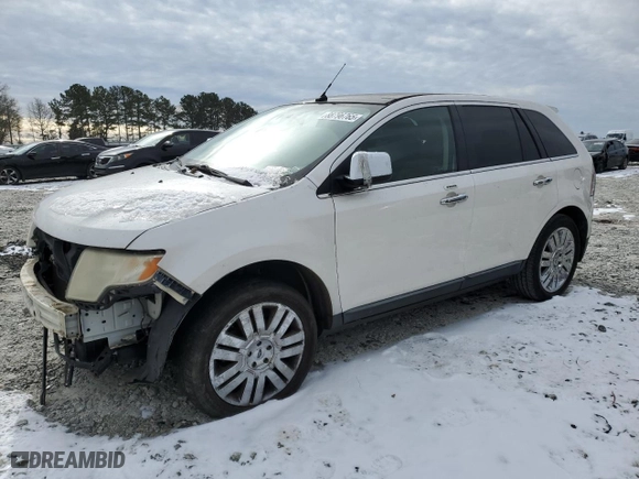 2010 Ford Edge Limited with VIN 2FMDK3KCXABA69553, listed as a Copart auction lot 88796765 with 222,039 mi miles and Salvage Title. Bid and sale history available at carsss.com. Image 1.