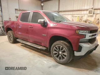 2021 Chevrolet Silverado 1500 LT with VIN 3GCUYDEDXMG144556, listed as a Copart auction lot 49736605 with 34,418 mi miles and Salvage Title. Bid and sale history available at DreamBid. Image 4.