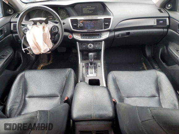 2015 Honda Accord Touring with VIN 1HGCR6F73FA013212, listed as a Copart auction lot 58341045 with 183,225 mi miles and Salvage title. Bid and sale history available at DreamBid. Image 8.
