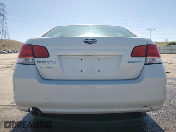 2011 Subaru Legacy Premium with VIN 4S3BMCC62B3244538, listed as a Copart auction lot 52203435 with 121,495 mi miles and Salvage title. Bid and sale history available at DreamBid. Image 6.