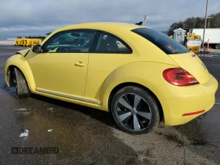 2015 Volkswagen Beetle with VIN 3VWH17AT4FM636845, listed as a Copart auction lot 81332594 with 87,369 mi miles and Salvage Title. Bid and sale history available at DreamBid. Image 2.
