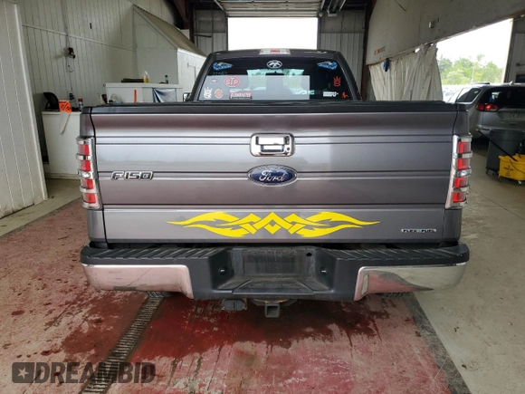 2013 Ford F-150 XL with VIN 1FTNF1EF9DKD63737, listed as a Copart auction lot 57023185 with 47,489 mi miles and Salvage title. Bid and sale history available at DreamBid. Image 6.