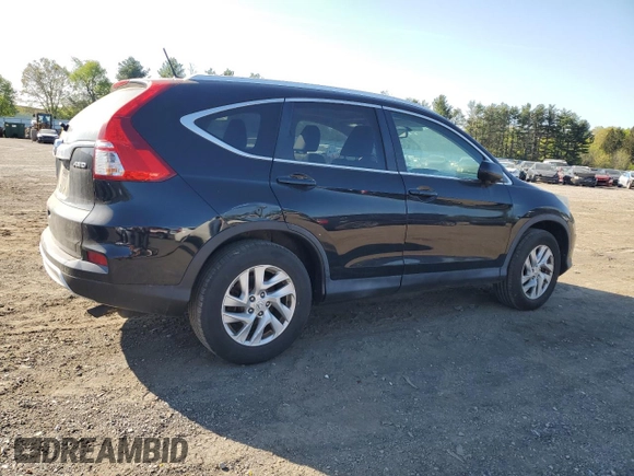 2015 Honda CR-V EX-L with VIN 2HKRM4H71FH625846, listed as a Copart auction lot 54674185 with 0 mi miles and Salvage Title. Bid and sale history available at carsss.com. Image 3.