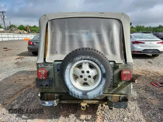 1992 Jeep Wrangler with VIN 2J4FY49S2NJ554502, listed as a Copart auction lot 63345035 with 113,897 mi miles and Clean title. Bid and sale history available at DreamBid. Image 6.