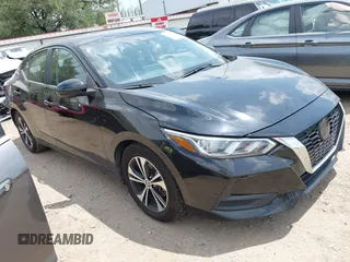 2022 Nissan Sentra SV z VIN 3N1AB8CV9NY256240, wystawiony jako IAAI lot #42415230 z przebiegiem 47 873 mil mil oraz . Historia ofert i sprzedaży dostępna na DreamBid. Obrazek 1.