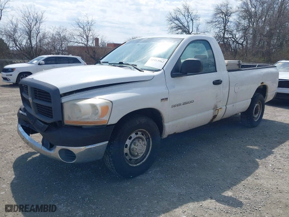2006 Dodge Ram 2500 SLT with VIN 3D7KR26D96G267779, listed as a IAAI auction lot 41913962 with 384,465 mi miles. Bid and sale history available at carsss.com. Image 20.