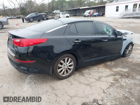 2015 Kia Optima EX with VIN 5XXGN4A76FG494939, listed as a IAAI auction lot 41480897 with 1 mi miles. Bid and sale history available at carsss.com. Image 4.