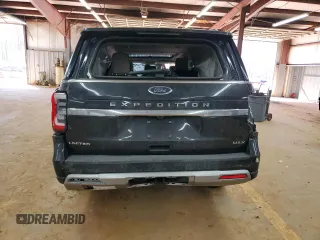 2024 Ford Expedition Max Limited with VIN 1FMJK1K86REA59184, listed as a Copart auction lot 47082515 with Not Provided miles and Salvage Title. Bid and sale history available at DreamBid. Image 6.