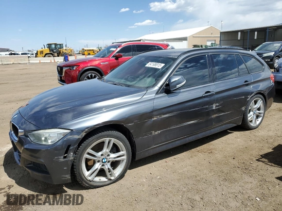 2014 BMW 3 Series 328d xDrive with VIN WBA3K5C59EK300009, listed as a Copart auction lot 54198815 with 83,165 mi miles and Salvage title. Bid and sale history available at DreamBid. Image 1.