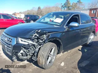 2018 Audi SQ5 Prestige with VIN WA1C4AFY1J2096760, listed as a IAAI auction lot 41467536 with 110,654 mi miles. Bid and sale history available at carsss.com. Image 17.