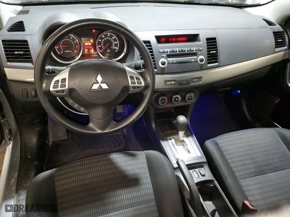 2012 Mitsubishi Lancer SE with VIN JA32V2FW9CU026528, listed as a Copart auction lot 48663445 with 143,532 mi miles and Salvage Title. Bid and sale history available at carsss.com. Image 8.