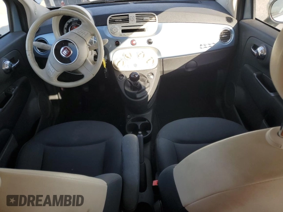 2013 FIAT 500 Pop with VIN 3C3CFFAR4DT560161, listed as a Copart auction lot 52054645 with 66,870 mi miles and Clean title. Bid and sale history available at DreamBid. Image 8.