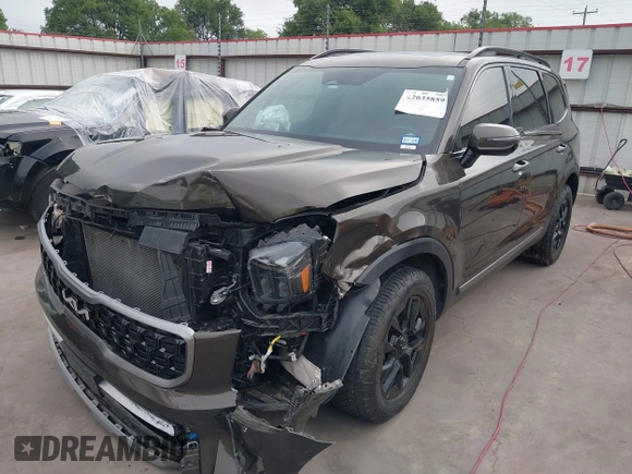 2023 Kia Telluride SX Prestige X-Pro с VIN 5XYP5DGC8PG357339, выставлен на аукционе IAAI как лот 42035859 с пробегом 26 835 миль миль и . История ставок и продаж доступна на DreamBid. Изображение 2.